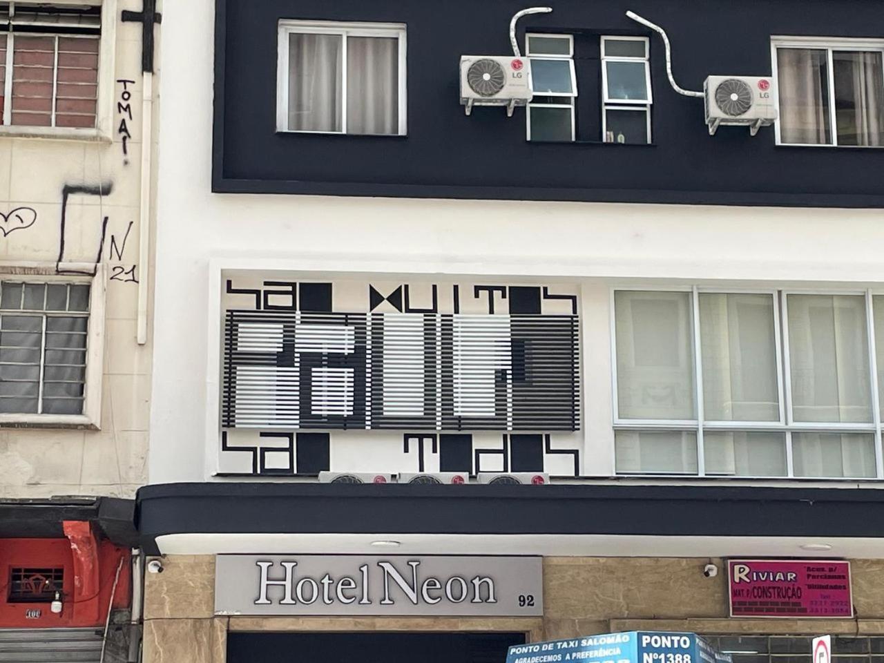 Hotel Neon - Proximo A 25 De Marco, Bom Retiro E Bras, A 2Min Do Mirante Sampa Sky E Pista De Skate Anhangabau เซาเปาโล ภายนอก รูปภาพ